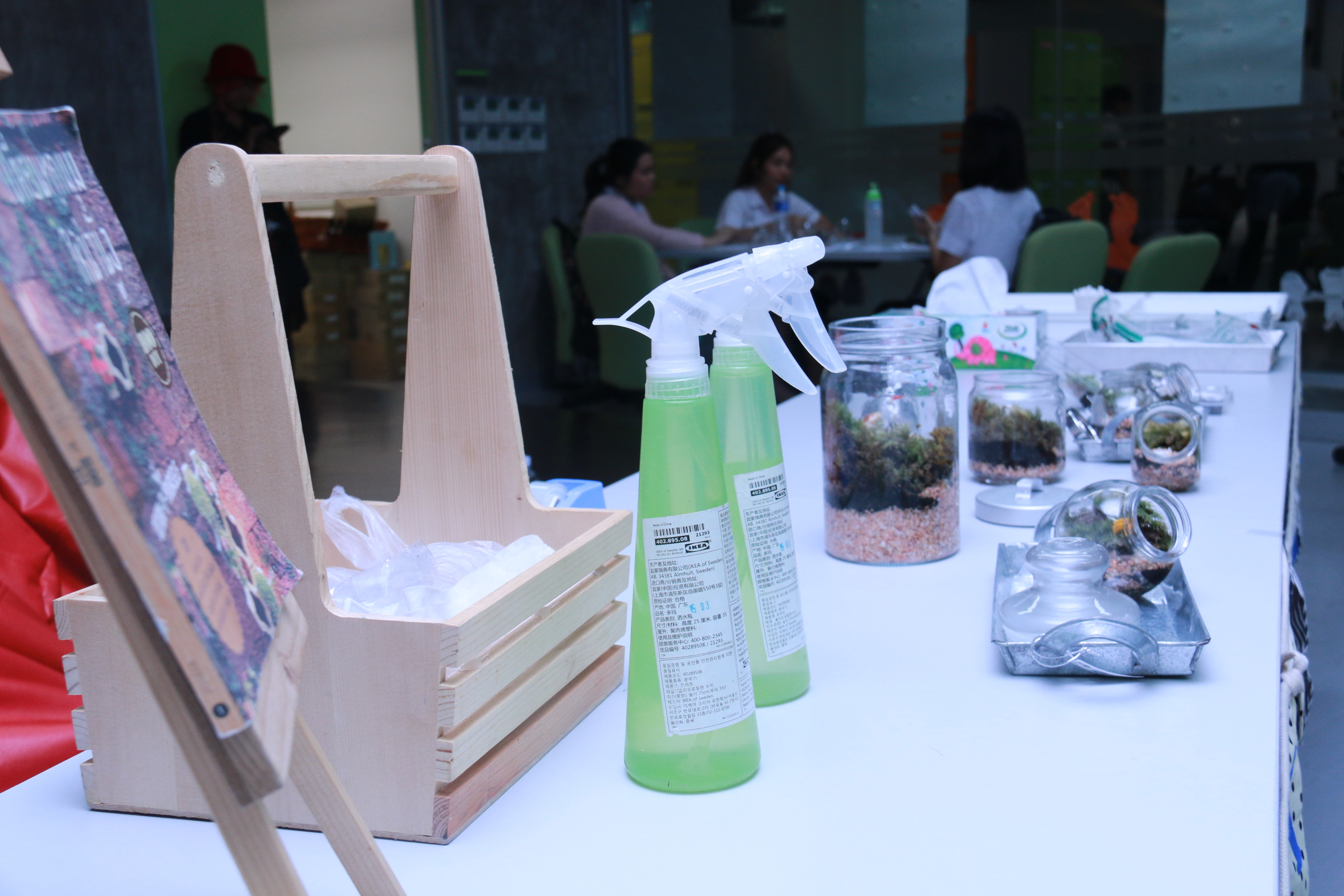 จัดสวนในขวดแก้ว (Mini Green Garden) — 2 พฤษภาคม 2025 — สถาบันเทคโนโลยีจิตรลดา CDTI