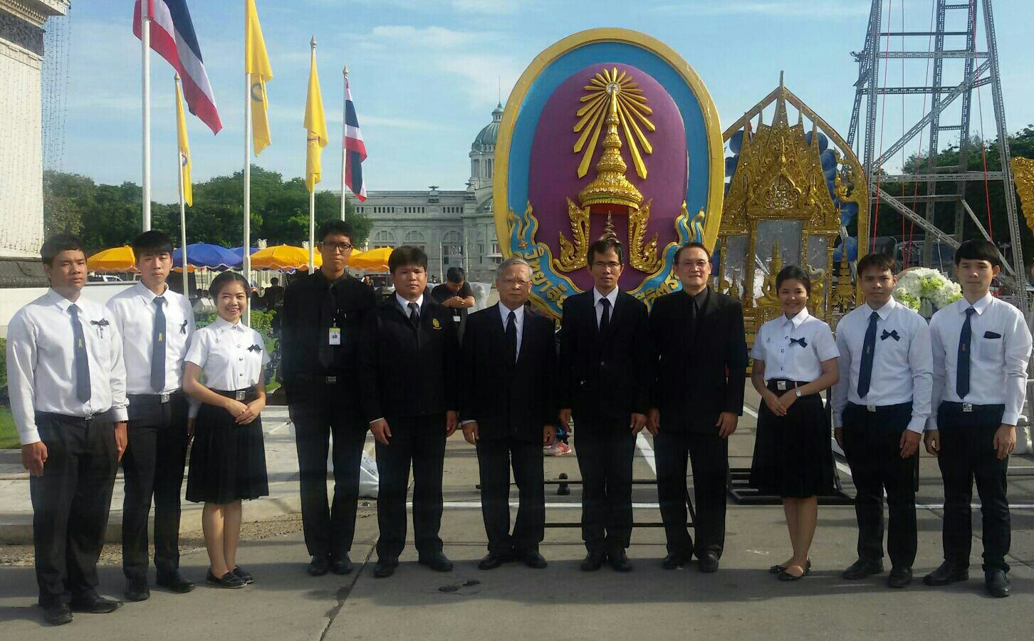 พิธีวางพวงมาลาสักการะ เนื่องในวันปิยมหาราช — 22 พฤษภาคม 2025 — สถาบันเทคโนโลยีจิตรลดา CDTI