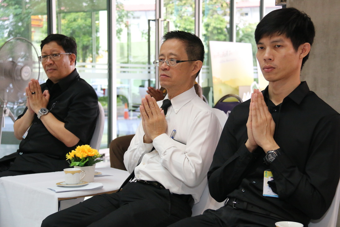 ทำบุญตักบาตร ข้าวสาร อาหารแห้ง พระสงฆ์ ๙ รูป — 25 เมษายน 2025 — สถาบันเทคโนโลยีจิตรลดา CDTI