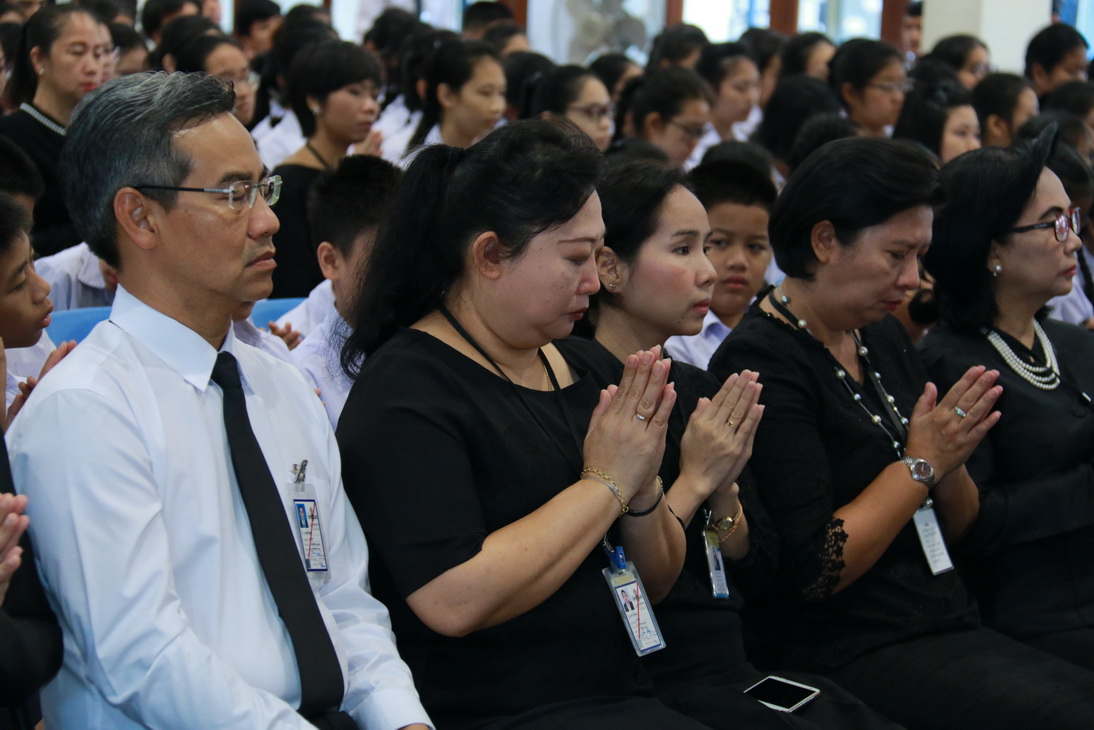 พิธีสงฆ์งานพิธีบำเพ็ญกุศลปัญญาสมวาร (๕๐ วัน) — 13 พฤษภาคม 2025 — สถาบันเทคโนโลยีจิตรลดา CDTI