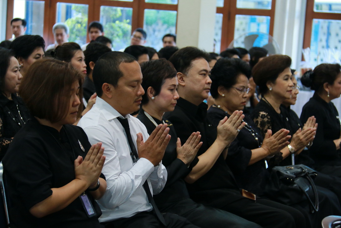 พิธีสงฆ์งานพิธีบำเพ็ญกุศลปัญญาสมวาร (๕๐ วัน) — 13 พฤษภาคม 2025 — สถาบันเทคโนโลยีจิตรลดา CDTI