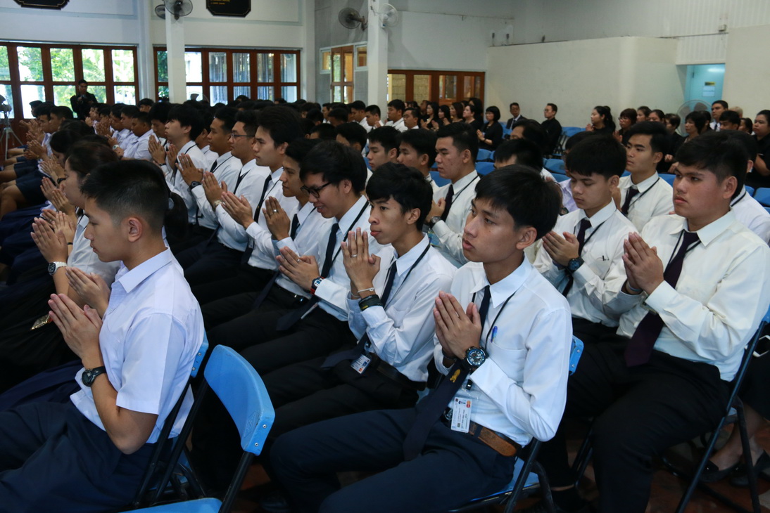 พิธีสงฆ์งานพิธีบำเพ็ญกุศลปัญญาสมวาร (๕๐ วัน) — 13 พฤษภาคม 2025 — สถาบันเทคโนโลยีจิตรลดา CDTI