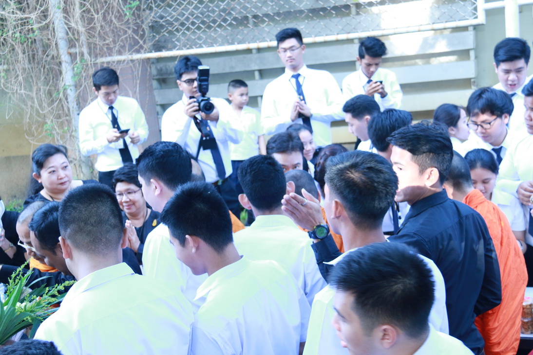 พิธีสงฆ์งานพิธีบำเพ็ญกุศลปัญญาสมวาร (๕๐ วัน) — 13 พฤษภาคม 2025 — สถาบันเทคโนโลยีจิตรลดา CDTI