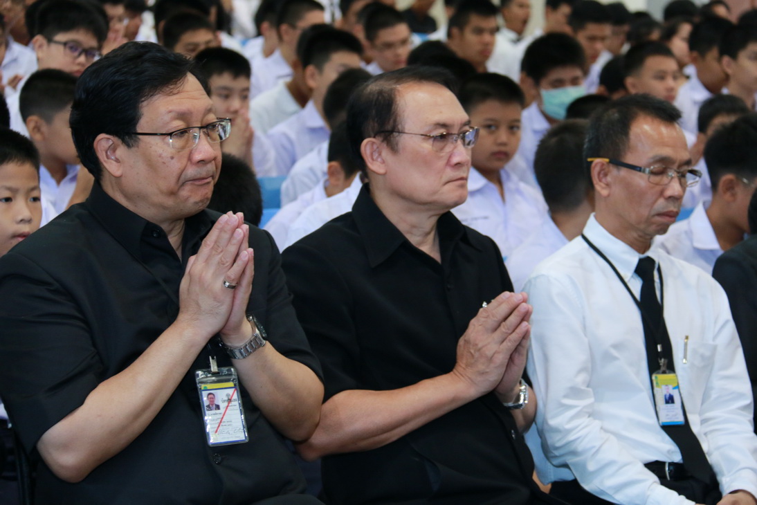 พิธีสงฆ์งานพิธีบำเพ็ญกุศลปัญญาสมวาร (๕๐ วัน) — 13 พฤษภาคม 2025 — สถาบันเทคโนโลยีจิตรลดา CDTI