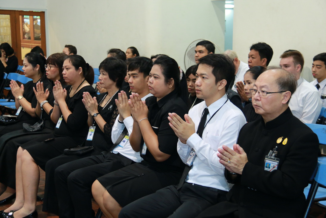 พิธีสงฆ์งานพิธีบำเพ็ญกุศลปัญญาสมวาร (๕๐ วัน) — 13 พฤษภาคม 2025 — สถาบันเทคโนโลยีจิตรลดา CDTI