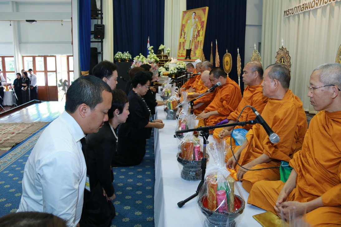 พิธีสงฆ์งานพิธีบำเพ็ญกุศลปัญญาสมวาร (๕๐ วัน) — 13 พฤษภาคม 2025 — สถาบันเทคโนโลยีจิตรลดา CDTI