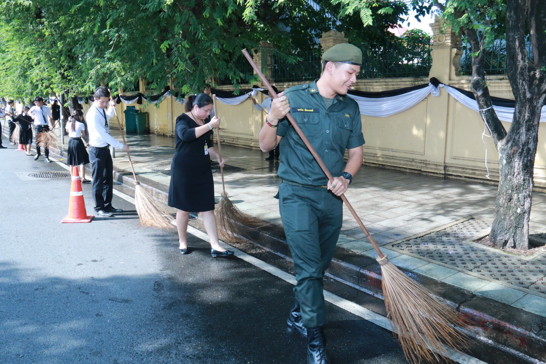 กิจกรรม "ทำดี เพื่อพ่อ" Big Cleaning — 23 พฤษภาคม 2025 — สถาบันเทคโนโลยีจิตรลดา CDTI