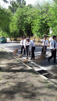กิจกรรม "ทำดี เพื่อพ่อ" Big Cleaning — 23 พฤษภาคม 2025 — สถาบันเทคโนโลยีจิตรลดา CDTI