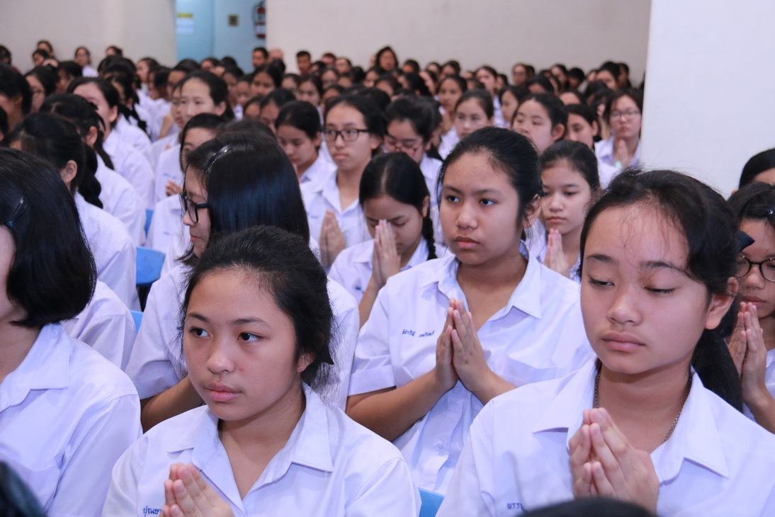 ทำบุญถวายสังฆทานเนื่องในโอกาสวันคล้ายวันเกิดโรงเรียนจิตรลดา — 13 พฤษภาคม 2025 — สถาบันเทคโนโลยีจิตรลดา CDTI