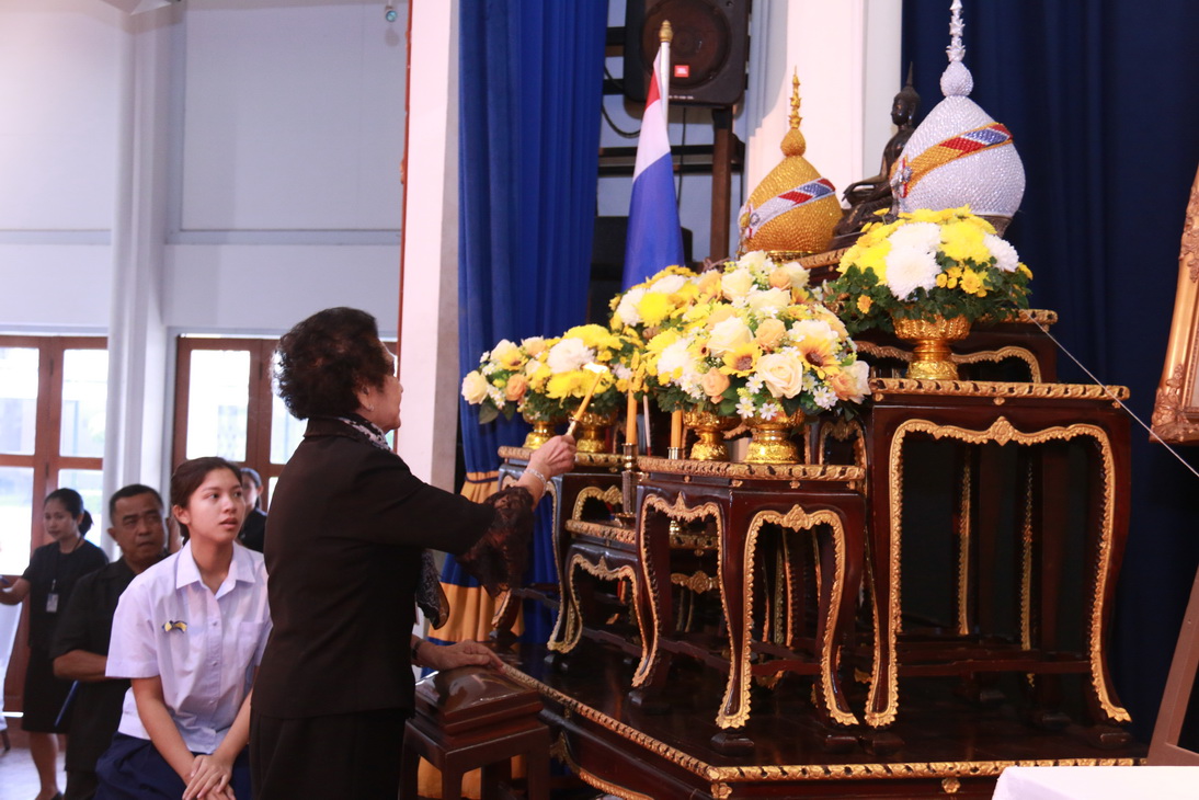 ทำบุญถวายสังฆทานเนื่องในโอกาสวันคล้ายวันเกิดโรงเรียนจิตรลดา — 13 พฤษภาคม 2025 — สถาบันเทคโนโลยีจิตรลดา CDTI