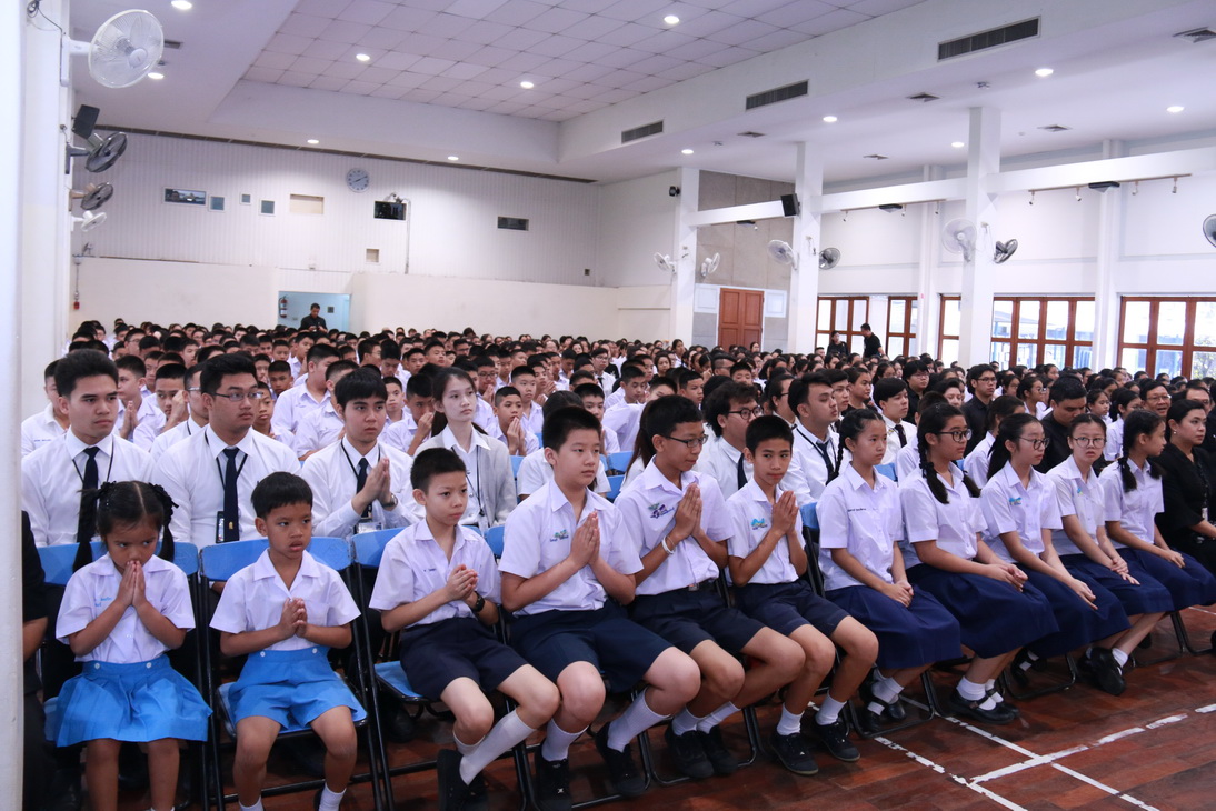 ทำบุญถวายสังฆทานเนื่องในโอกาสวันคล้ายวันเกิดโรงเรียนจิตรลดา — 13 พฤษภาคม 2025 — สถาบันเทคโนโลยีจิตรลดา CDTI