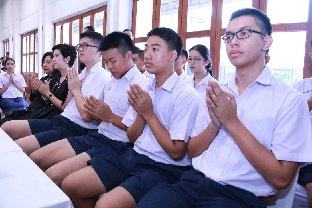 ทำบุญถวายสังฆทานเนื่องในโอกาสวันคล้ายวันเกิดโรงเรียนจิตรลดา — 13 พฤษภาคม 2025 — สถาบันเทคโนโลยีจิตรลดา CDTI