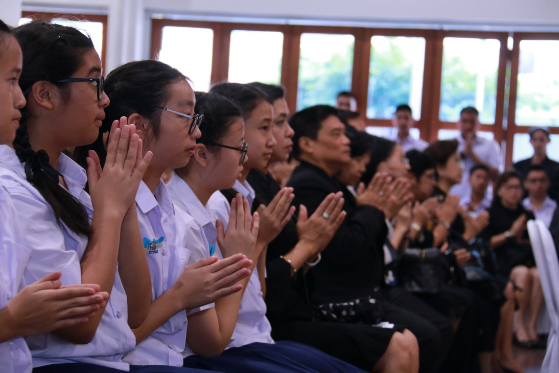 ทำบุญถวายสังฆทานเนื่องในโอกาสวันคล้ายวันเกิดโรงเรียนจิตรลดา — 13 พฤษภาคม 2025 — สถาบันเทคโนโลยีจิตรลดา CDTI
