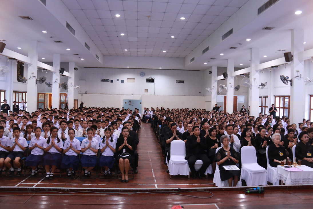 ทำบุญถวายสังฆทานเนื่องในโอกาสวันคล้ายวันเกิดโรงเรียนจิตรลดา — 13 พฤษภาคม 2025 — สถาบันเทคโนโลยีจิตรลดา CDTI