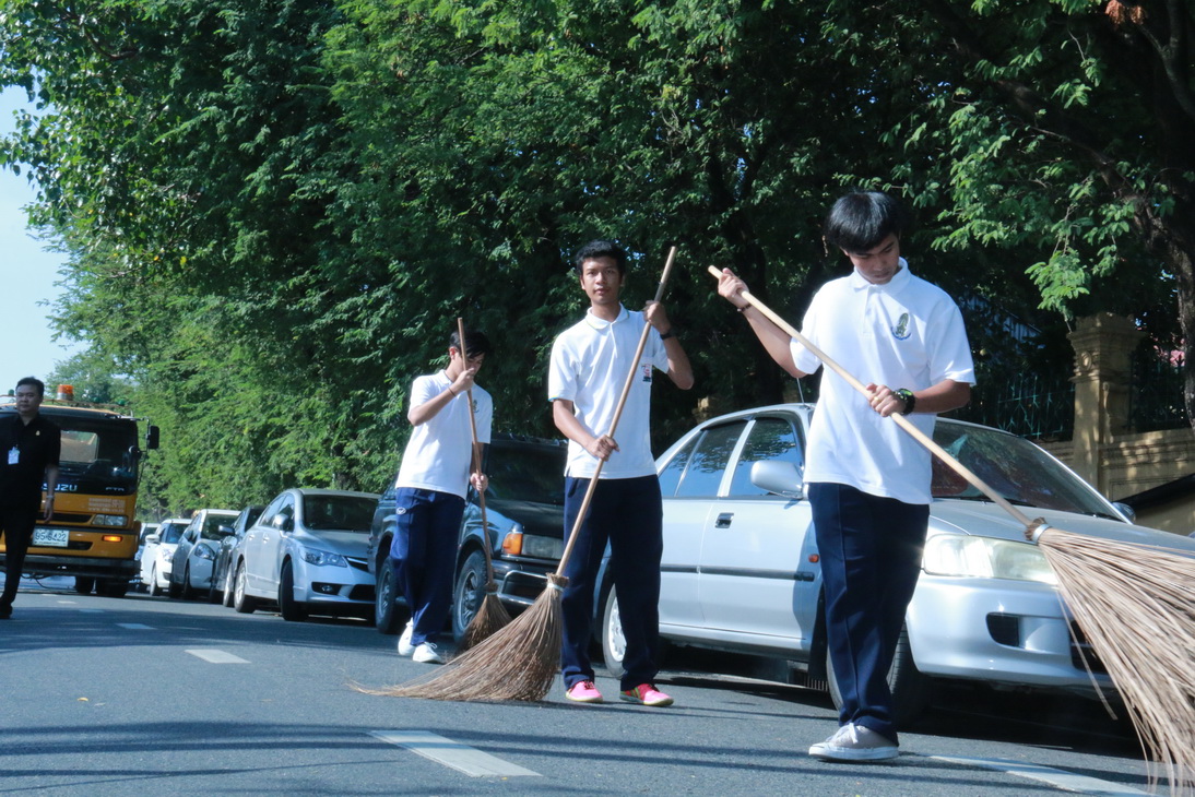 กิจกรรม Big Cleaning Day — 2 พฤษภาคม 2025 — สถาบันเทคโนโลยีจิตรลดา CDTI