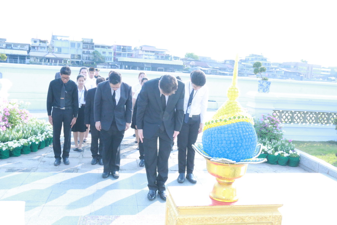 กิจกรรมวางพานพุ่มถวายราชสักการะพระบรมราชานุสาวรีย์ — 2 พฤษภาคม 2025 — สถาบันเทคโนโลยีจิตรลดา CDTI