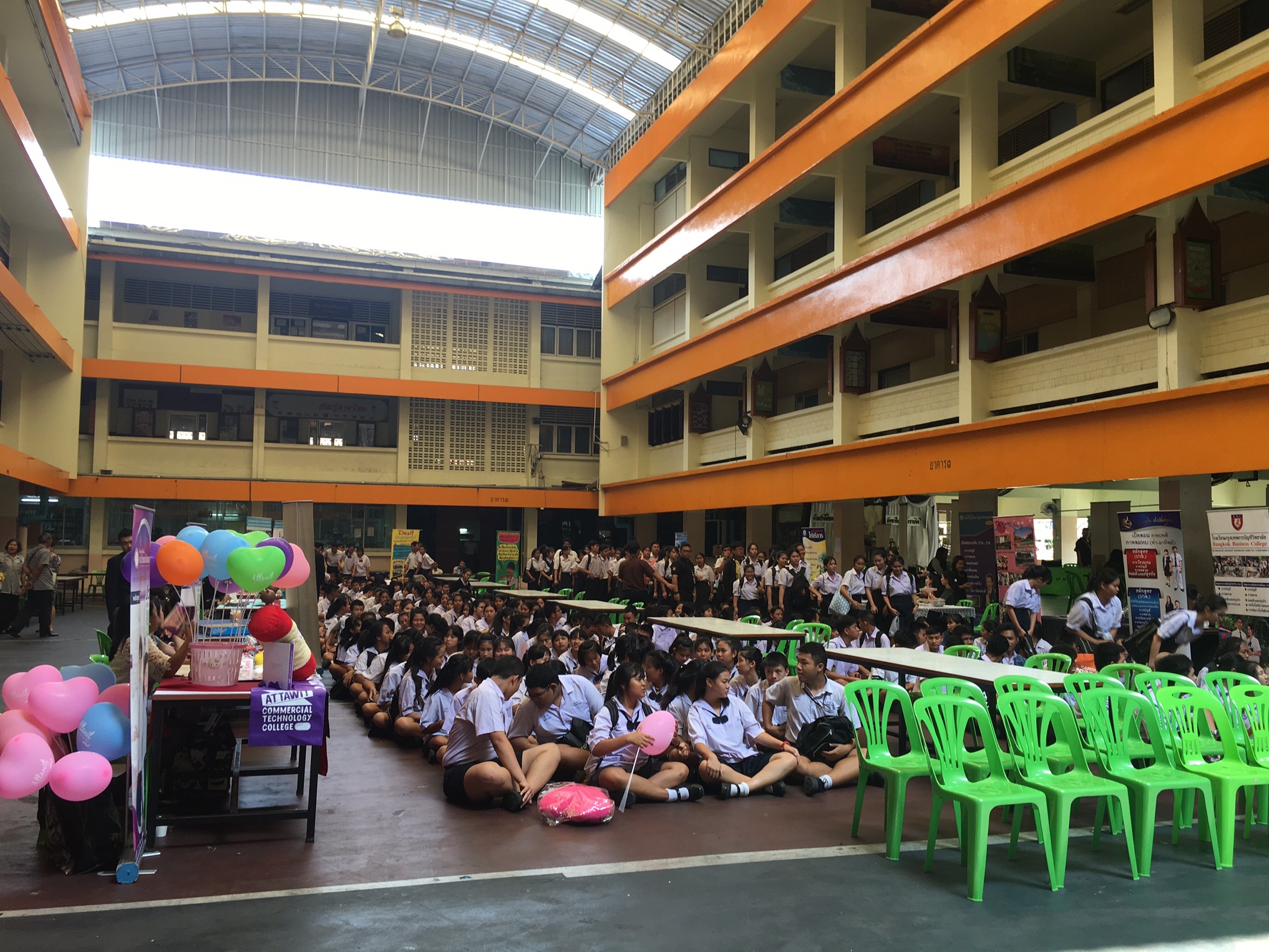 แนะแนวการศึกษา โรงเรียนมัธยมวัดธาตุทอง — 21 พฤษภาคม 2025 — สถาบันเทคโนโลยีจิตรลดา CDTI