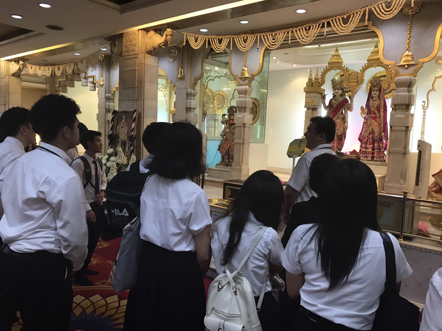 เรียนรู้อารยธรรมอินเดีย ณ วัดเทพมณเฑียร — 2 พฤษภาคม 2025 — สถาบันเทคโนโลยีจิตรลดา CDTI