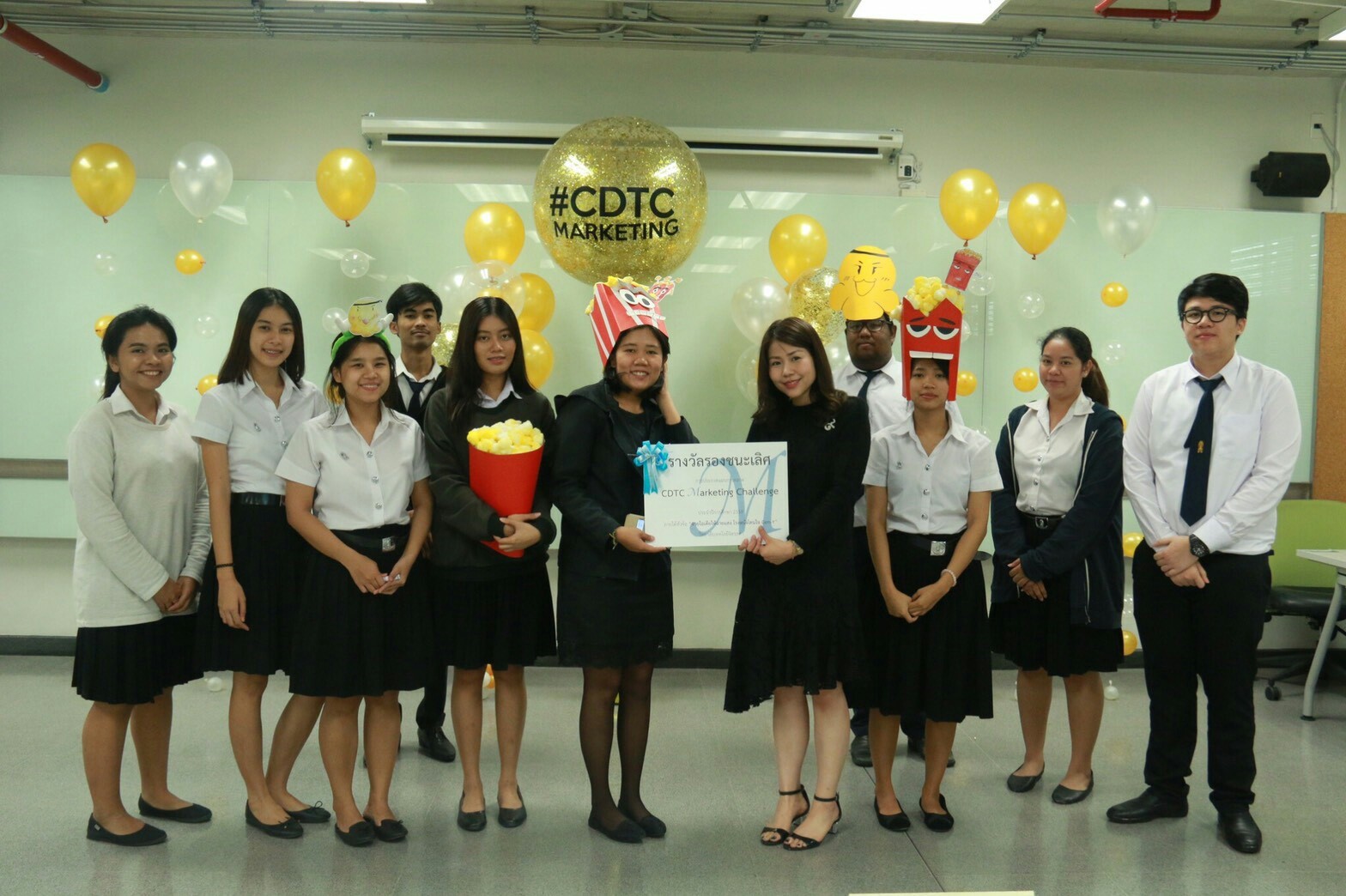 CDTC Marketing Challenge ครั้งที่ 1 — 2 พฤษภาคม 2025 — สถาบันเทคโนโลยีจิตรลดา CDTI