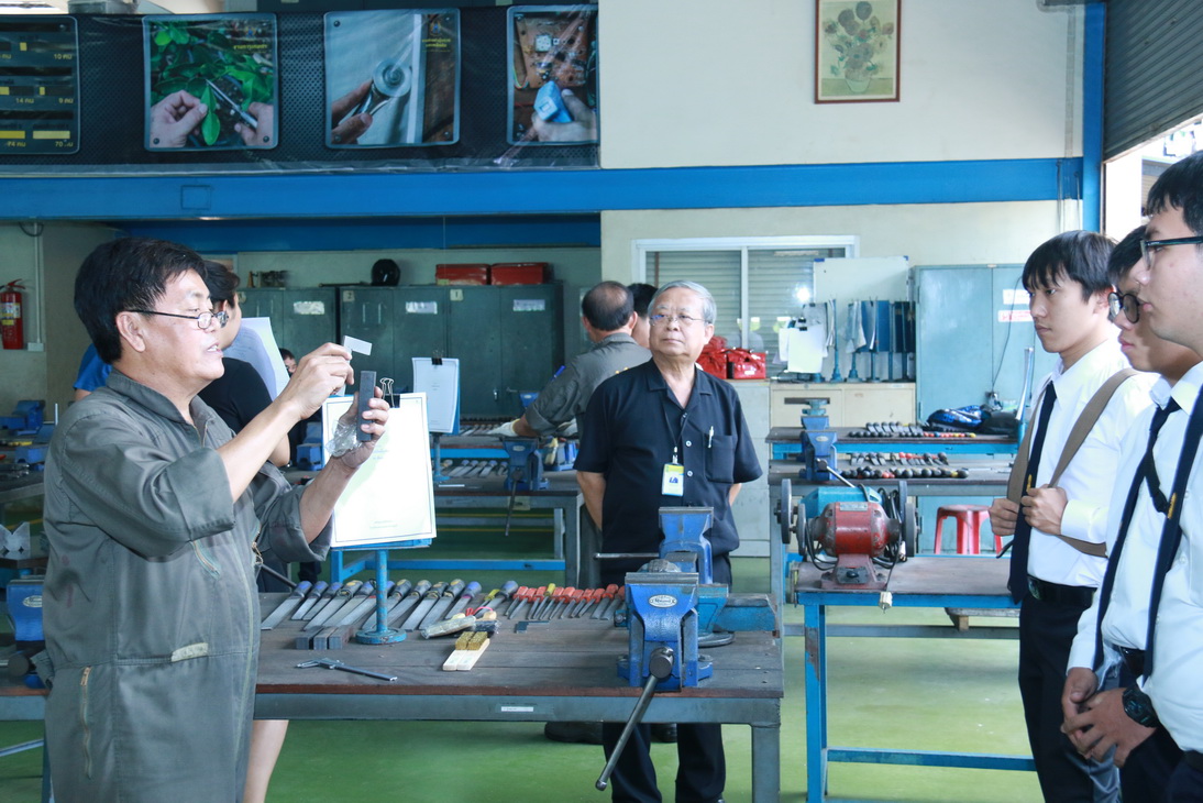 CDTC ปรับพื้นฐานน้องใหม่ ลงช็อปวิชาช่าง ปูพื้นฐานบัณฑิต — 2 พฤษภาคม 2025 — สถาบันเทคโนโลยีจิตรลดา CDTI