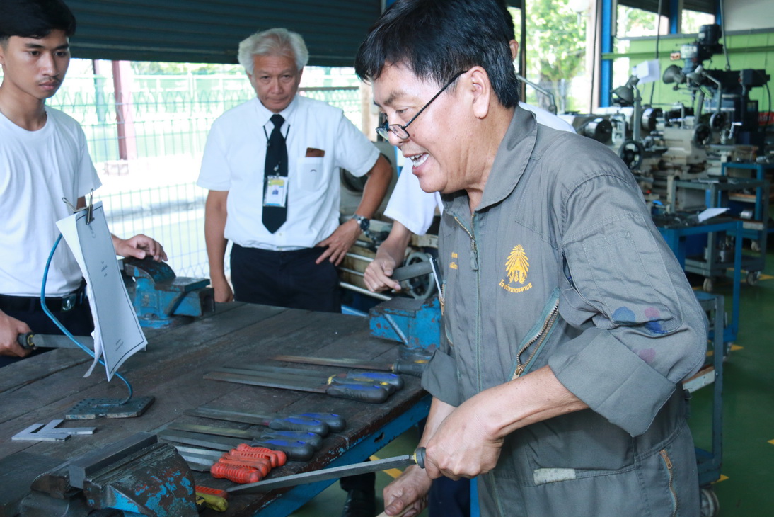 CDTC ปรับพื้นฐานน้องใหม่ ลงช็อปวิชาช่าง ปูพื้นฐานบัณฑิต — 2 พฤษภาคม 2025 — สถาบันเทคโนโลยีจิตรลดา CDTI