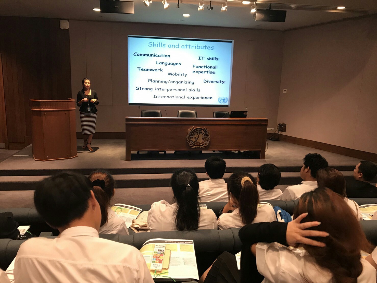 ศึกษาดูงาน UN — 2 พฤษภาคม 2025 — สถาบันเทคโนโลยีจิตรลดา CDTI