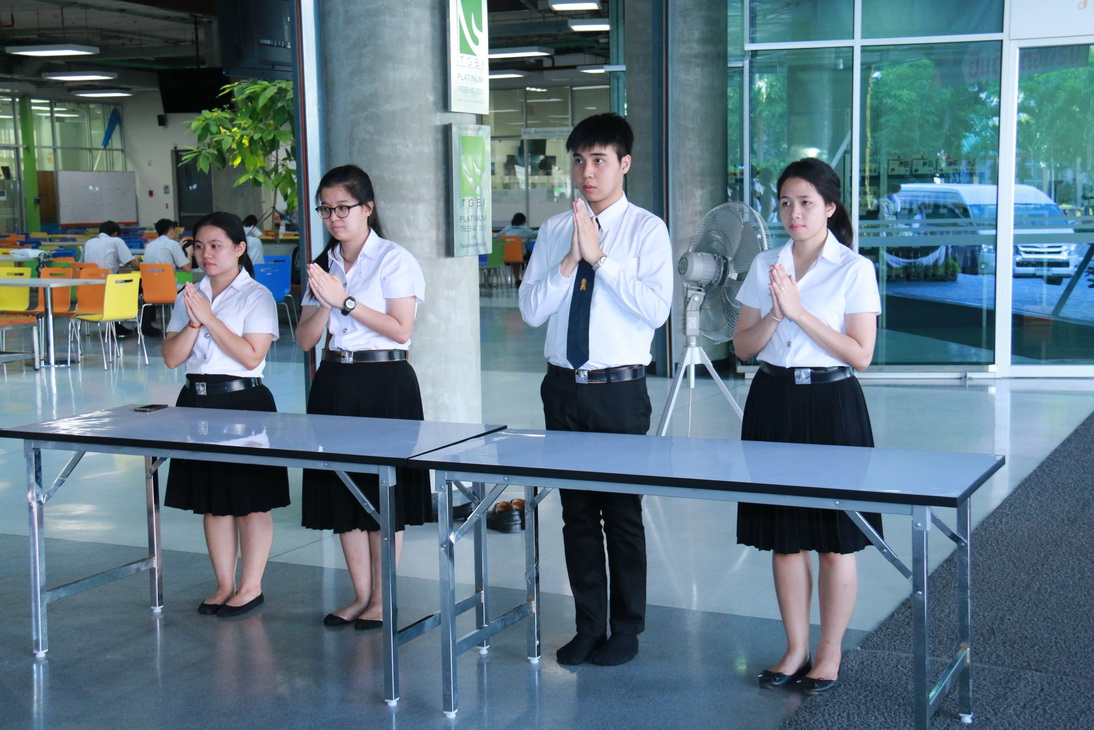 ร่วมทำบุญตักบาตร — 2 พฤษภาคม 2025 — สถาบันเทคโนโลยีจิตรลดา CDTI