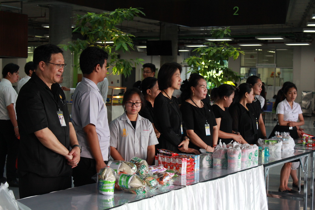 ร่วมทำบุญตักบาตร — 2 พฤษภาคม 2025 — สถาบันเทคโนโลยีจิตรลดา CDTI