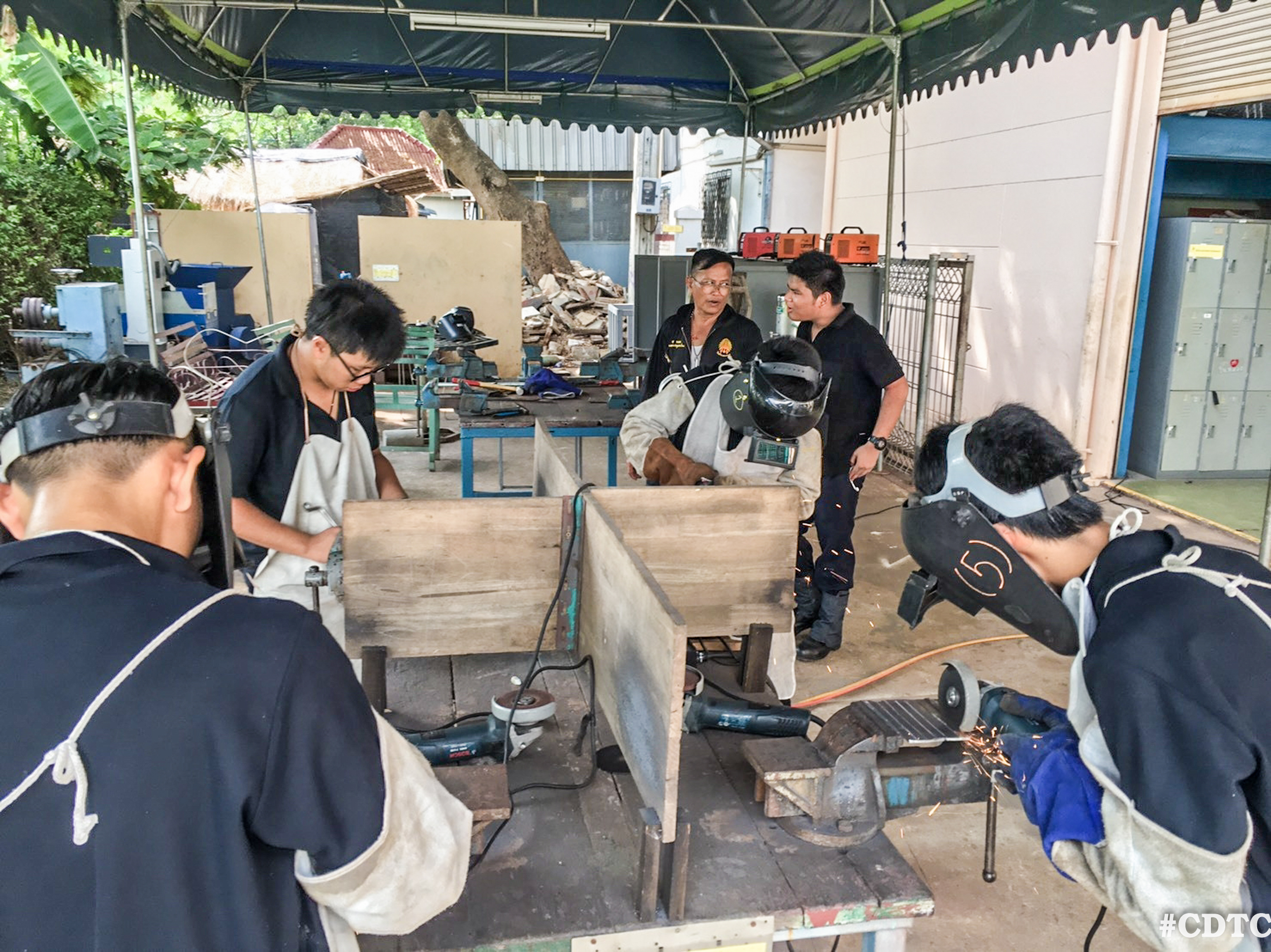 ปรับพื้นฐานงานช่าง — 2 พฤษภาคม 2025 — สถาบันเทคโนโลยีจิตรลดา CDTI