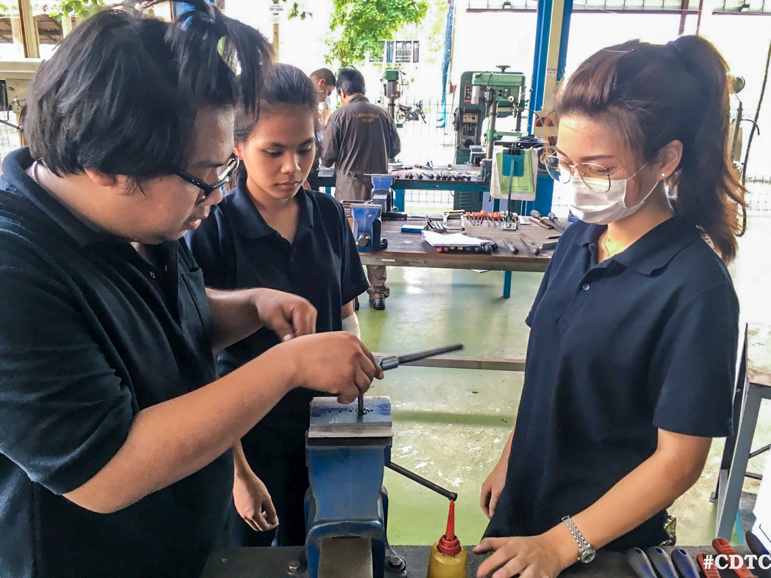 ปรับพื้นฐานงานช่าง — 2 พฤษภาคม 2025 — สถาบันเทคโนโลยีจิตรลดา CDTI