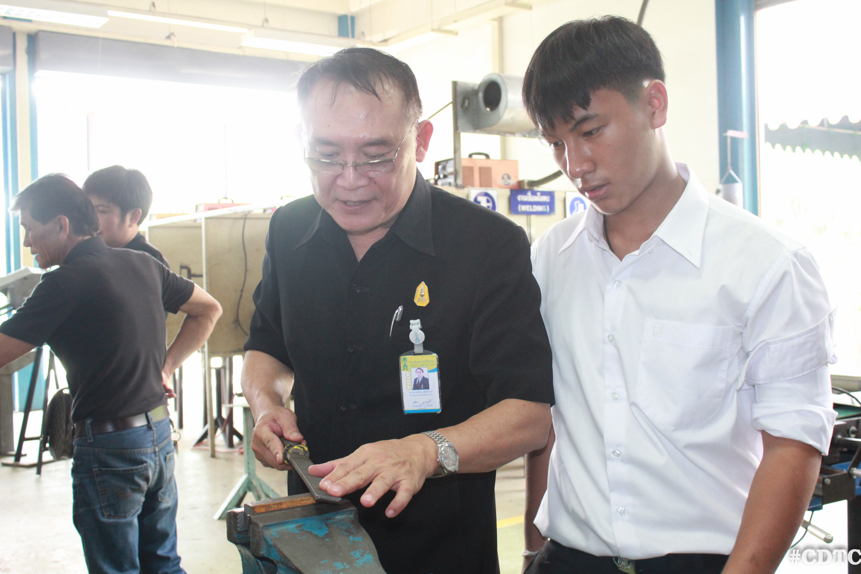 ลงช็อปช่าง รุ่น 2 — 2 พฤษภาคม 2025 — สถาบันเทคโนโลยีจิตรลดา CDTI