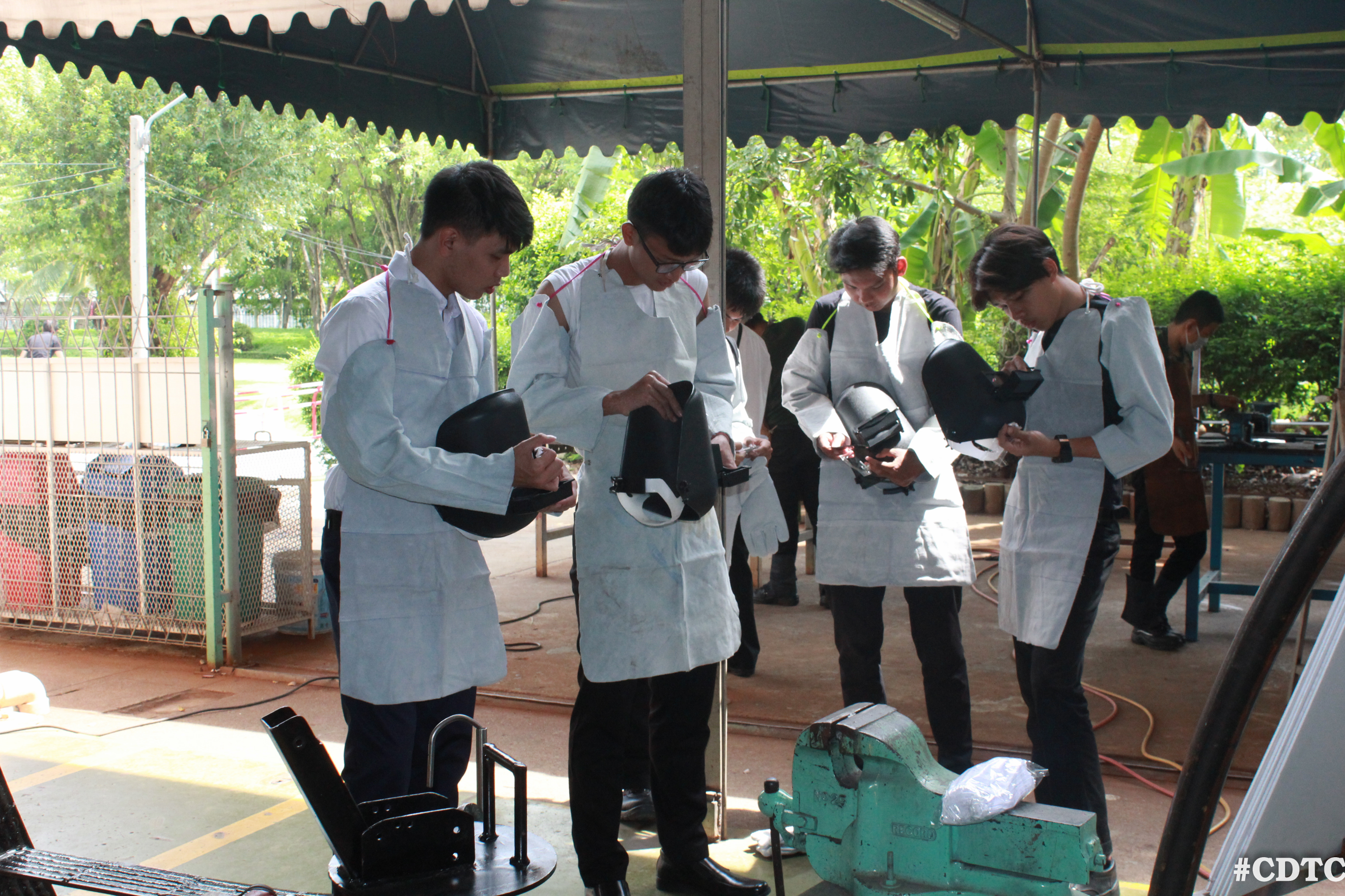 ลงช็อปช่าง รุ่น 2 — 2 พฤษภาคม 2025 — สถาบันเทคโนโลยีจิตรลดา CDTI