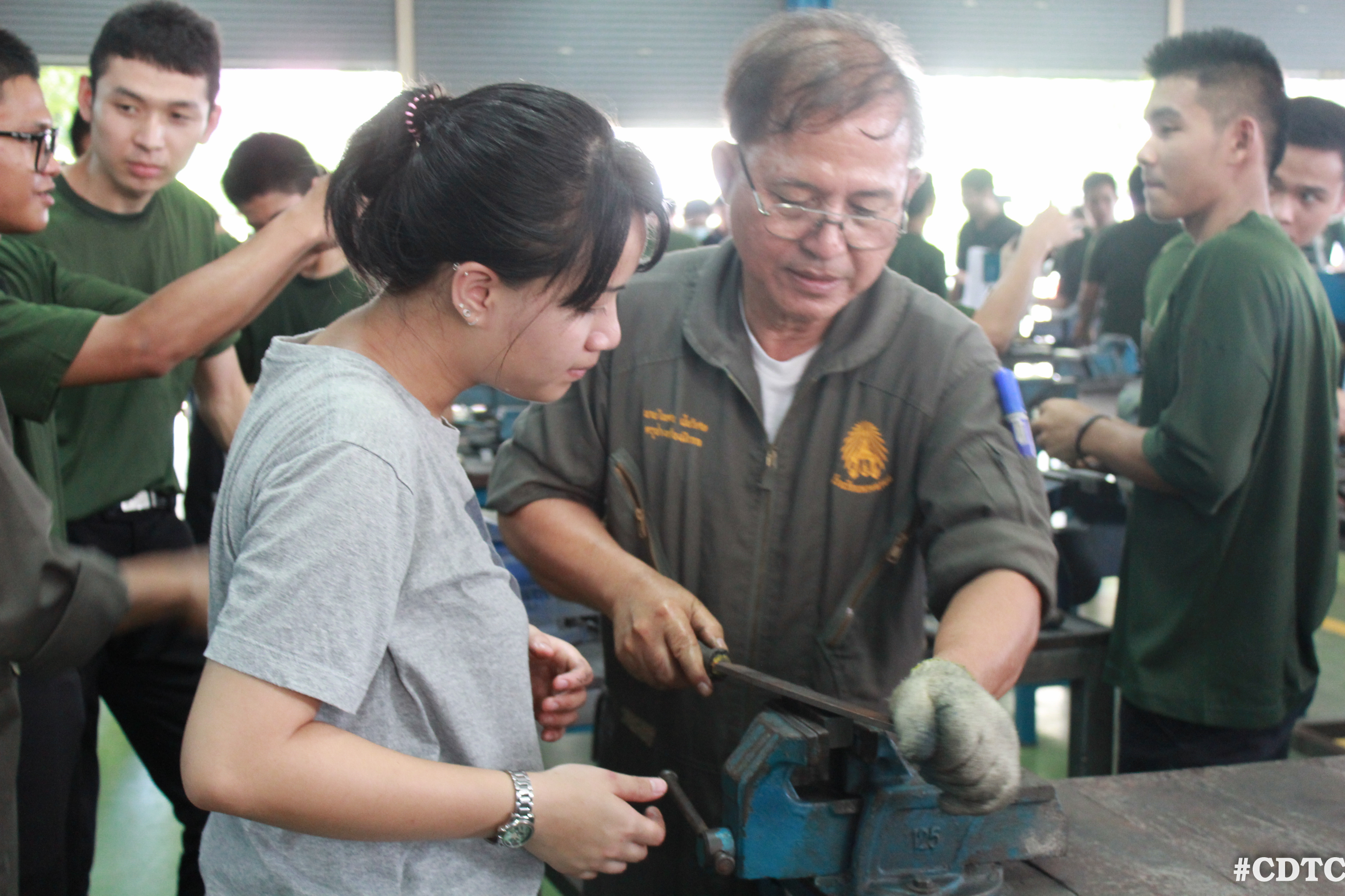 ลงช็อปช่าง รุ่น 2 — 2 พฤษภาคม 2025 — สถาบันเทคโนโลยีจิตรลดา CDTI