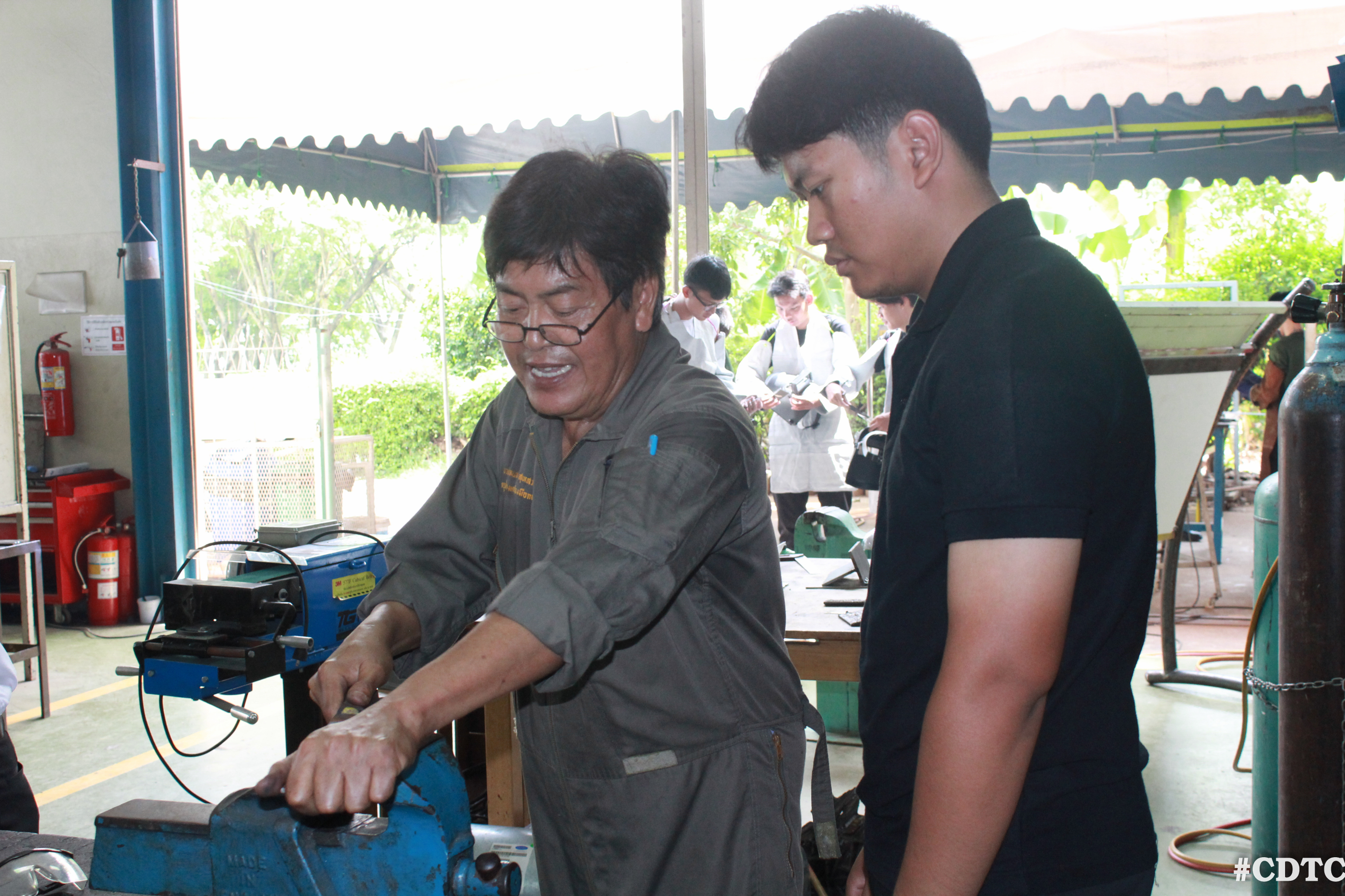 ลงช็อปช่าง รุ่น 2 — 2 พฤษภาคม 2025 — สถาบันเทคโนโลยีจิตรลดา CDTI