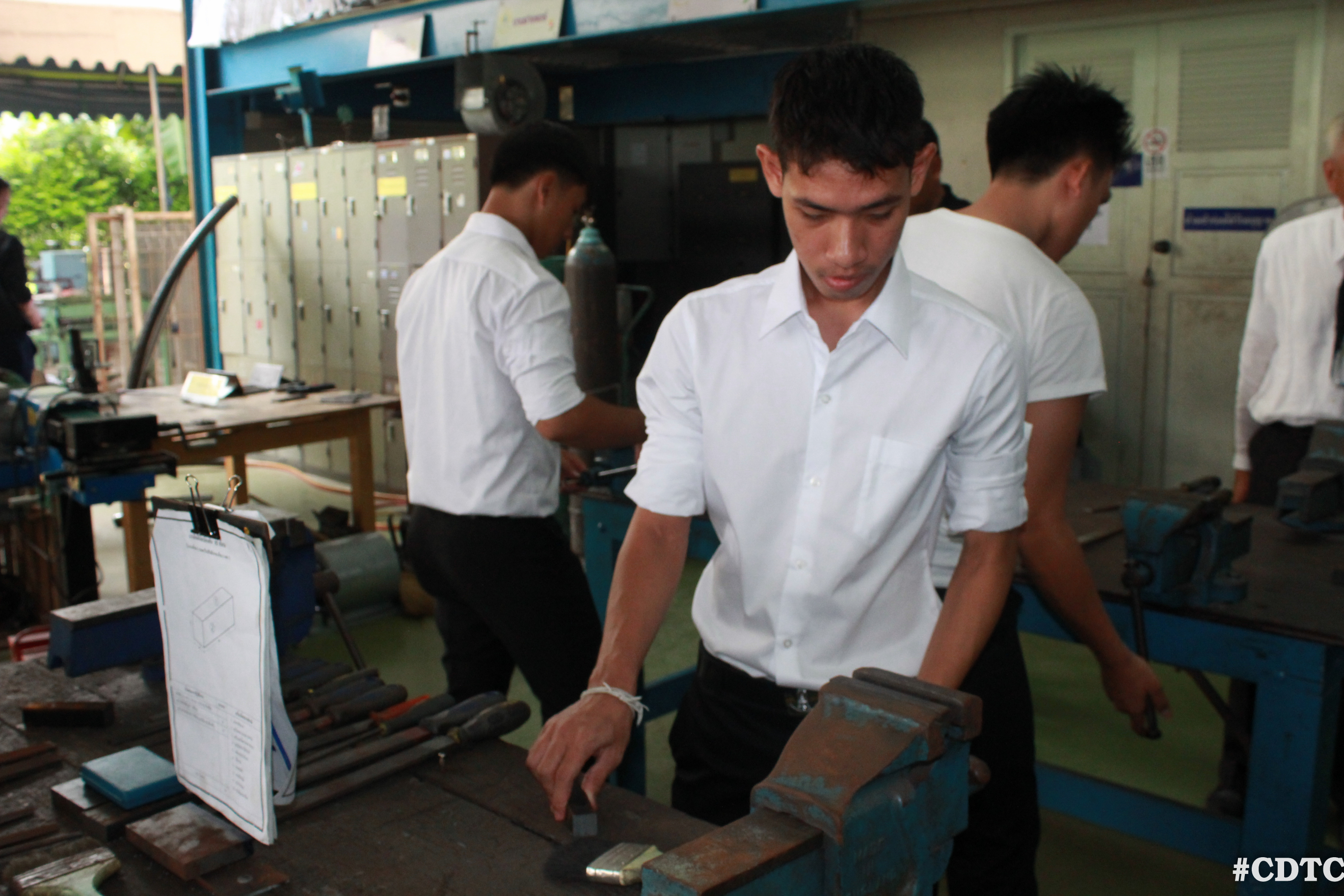 ลงช็อปช่าง รุ่น 2 — 2 พฤษภาคม 2025 — สถาบันเทคโนโลยีจิตรลดา CDTI