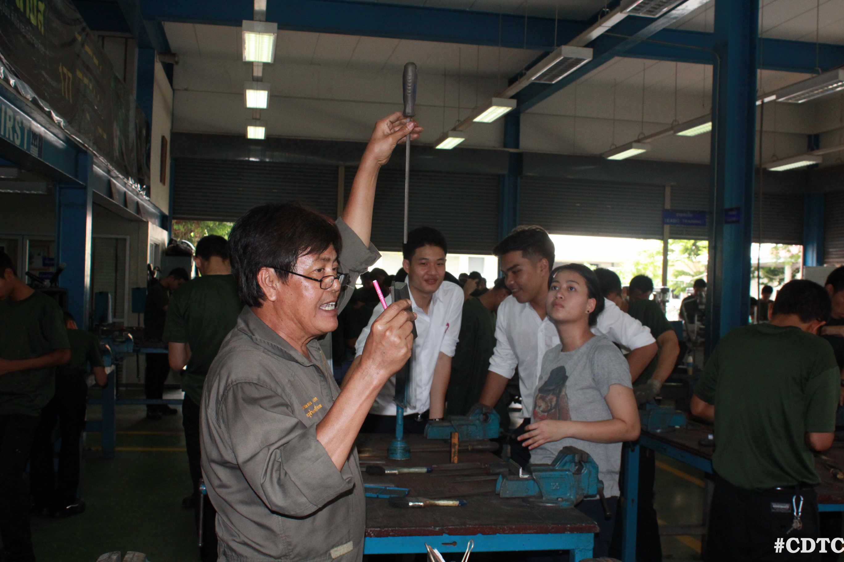 ลงช็อปช่าง รุ่น 2 — 2 พฤษภาคม 2025 — สถาบันเทคโนโลยีจิตรลดา CDTI