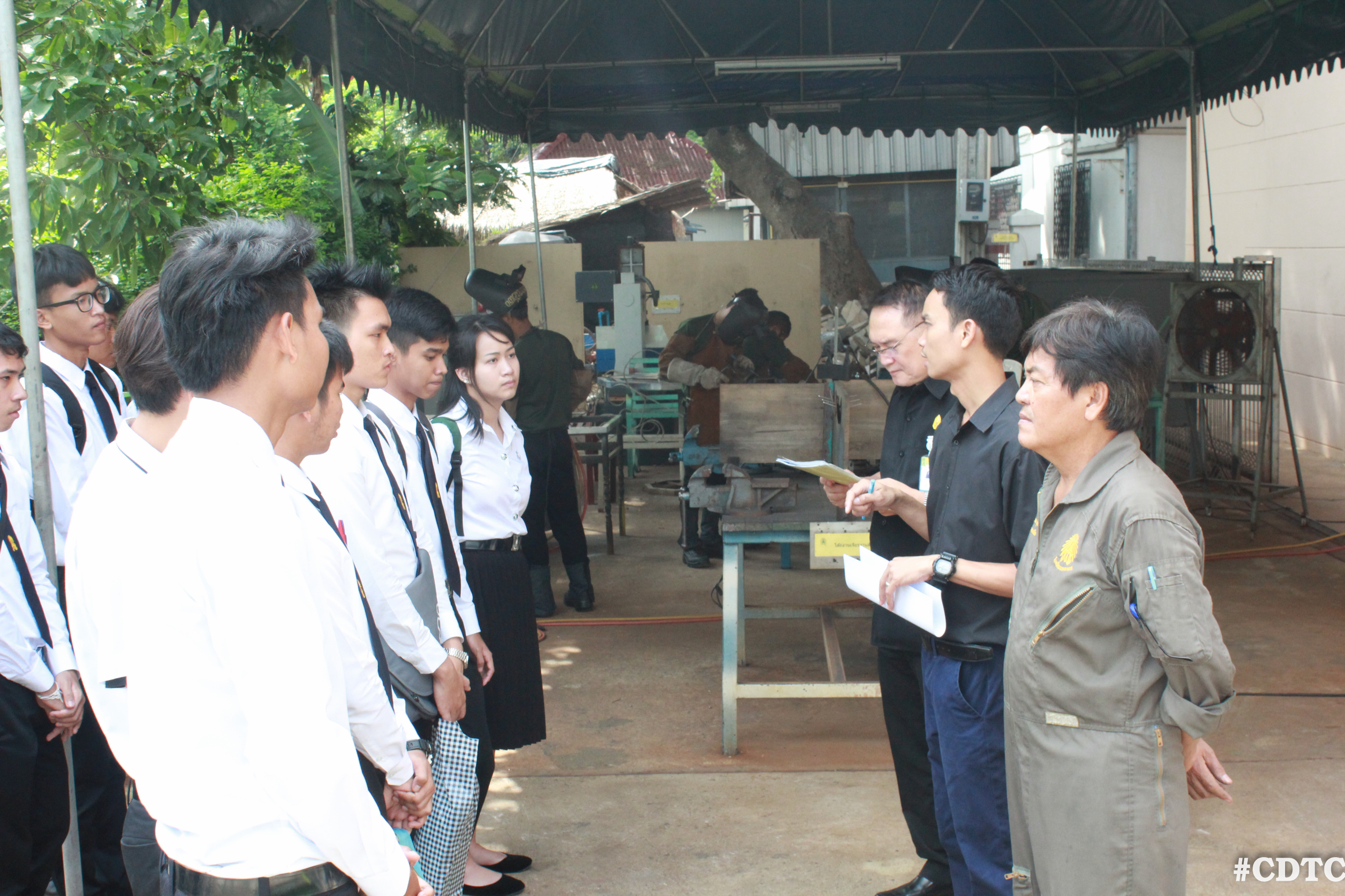 ลงช็อปช่าง รุ่น 2 — 2 พฤษภาคม 2025 — สถาบันเทคโนโลยีจิตรลดา CDTI