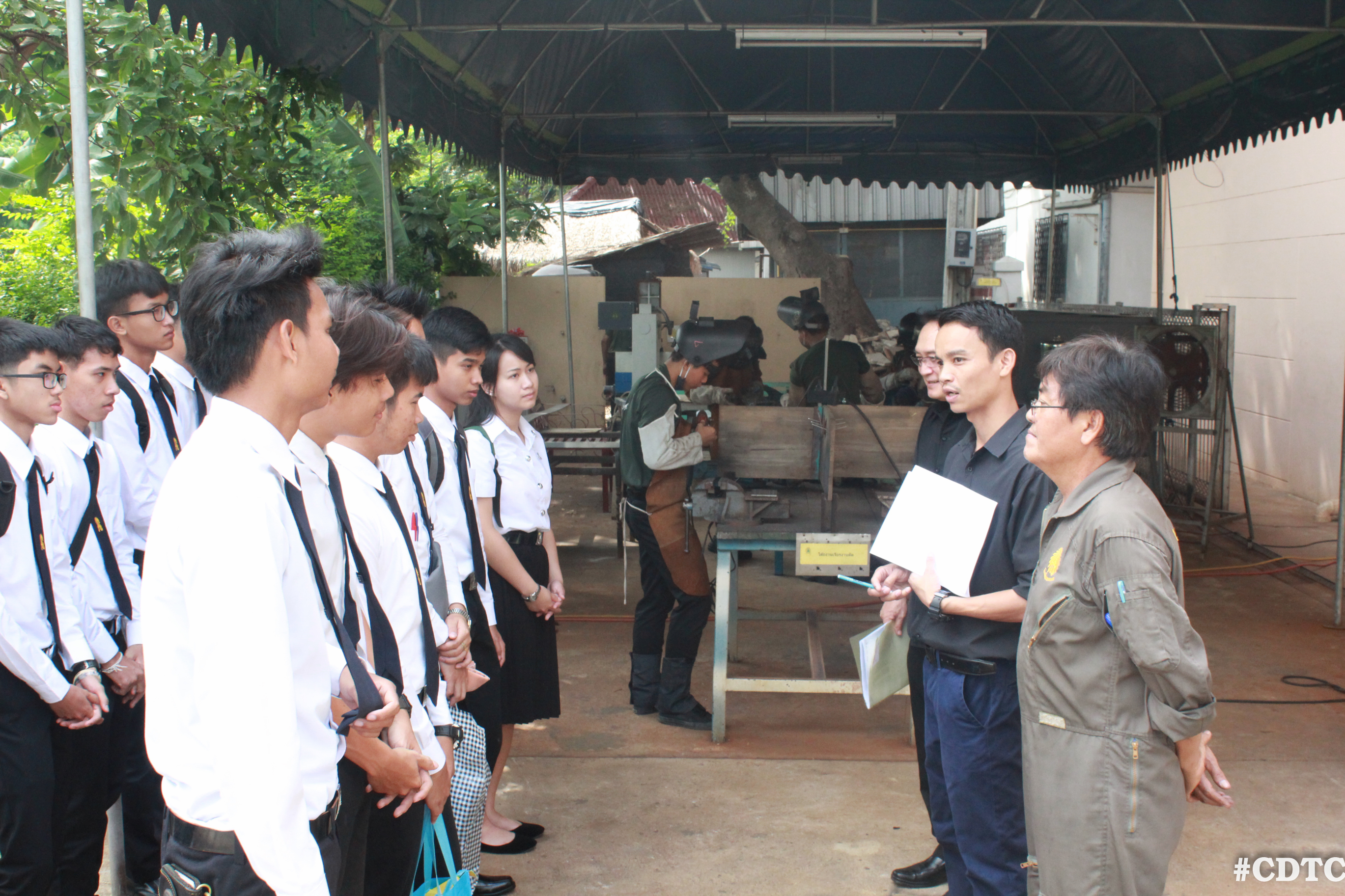 ลงช็อปช่าง รุ่น 2 — 2 พฤษภาคม 2025 — สถาบันเทคโนโลยีจิตรลดา CDTI