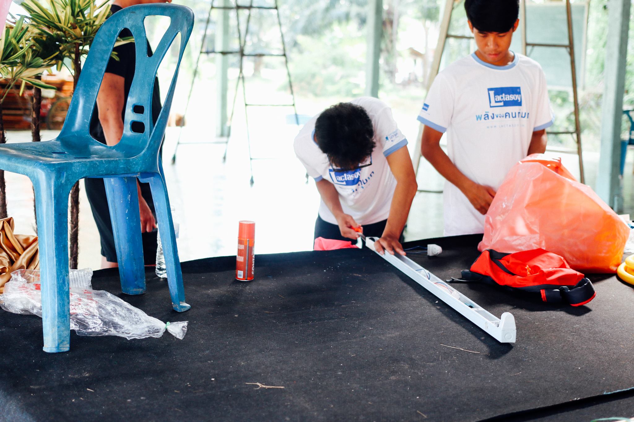 ค่ายอาสาจิตรลดา บางสะพาน — 18 มิถุนายน 2025 — สถาบันเทคโนโลยีจิตรลดา CDTI