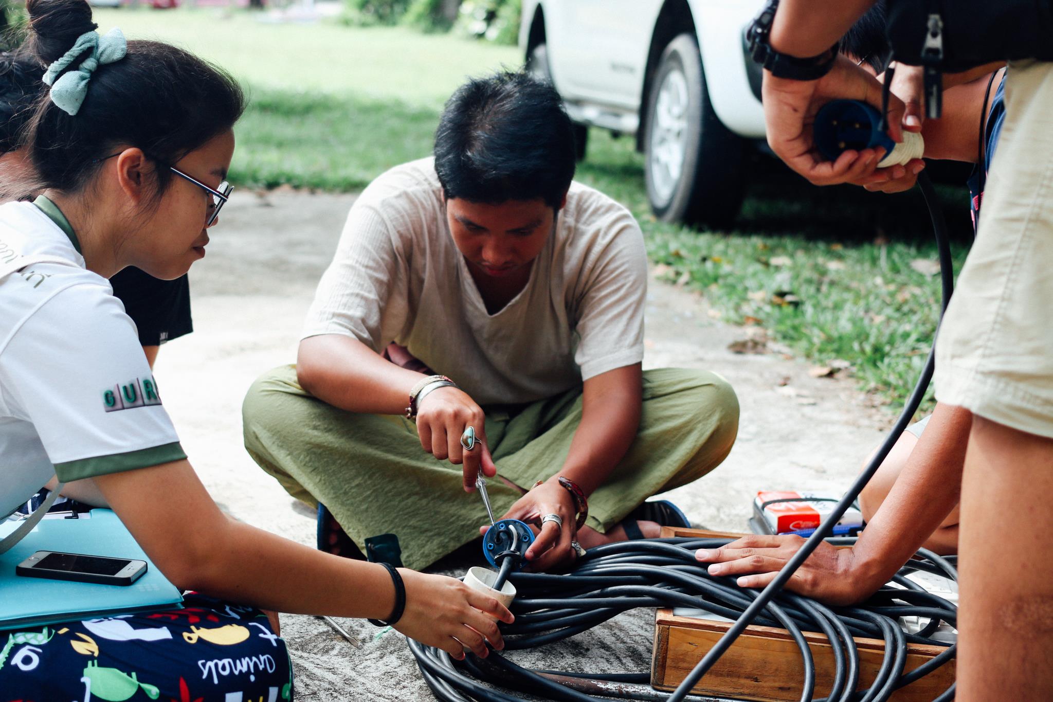 ค่ายอาสาจิตรลดา บางสะพาน — 18 มิถุนายน 2025 — สถาบันเทคโนโลยีจิตรลดา CDTI