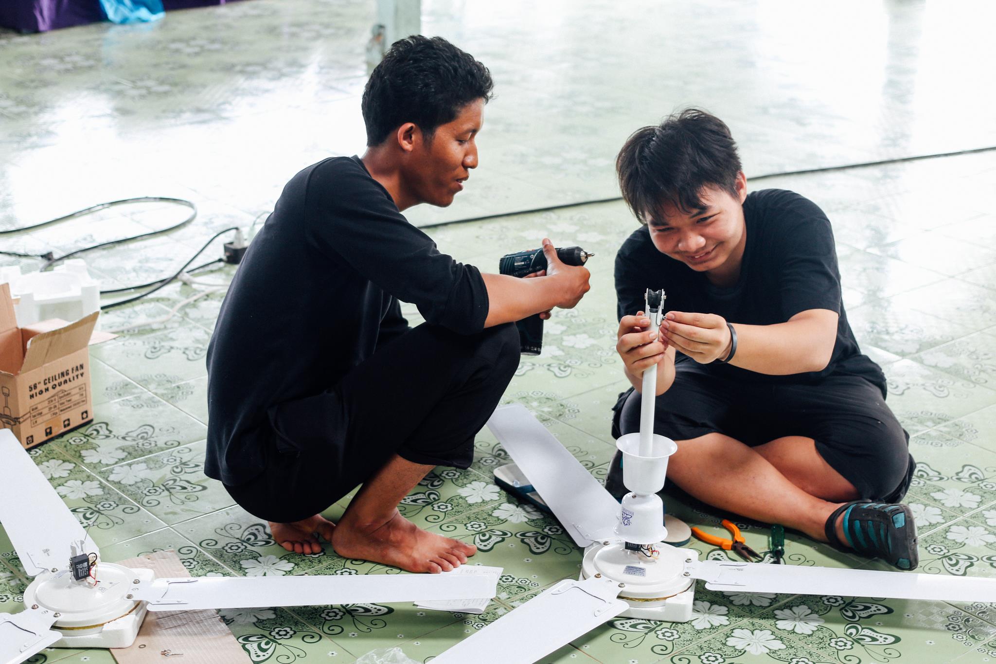 ค่ายอาสาจิตรลดา บางสะพาน — 18 มิถุนายน 2025 — สถาบันเทคโนโลยีจิตรลดา CDTI