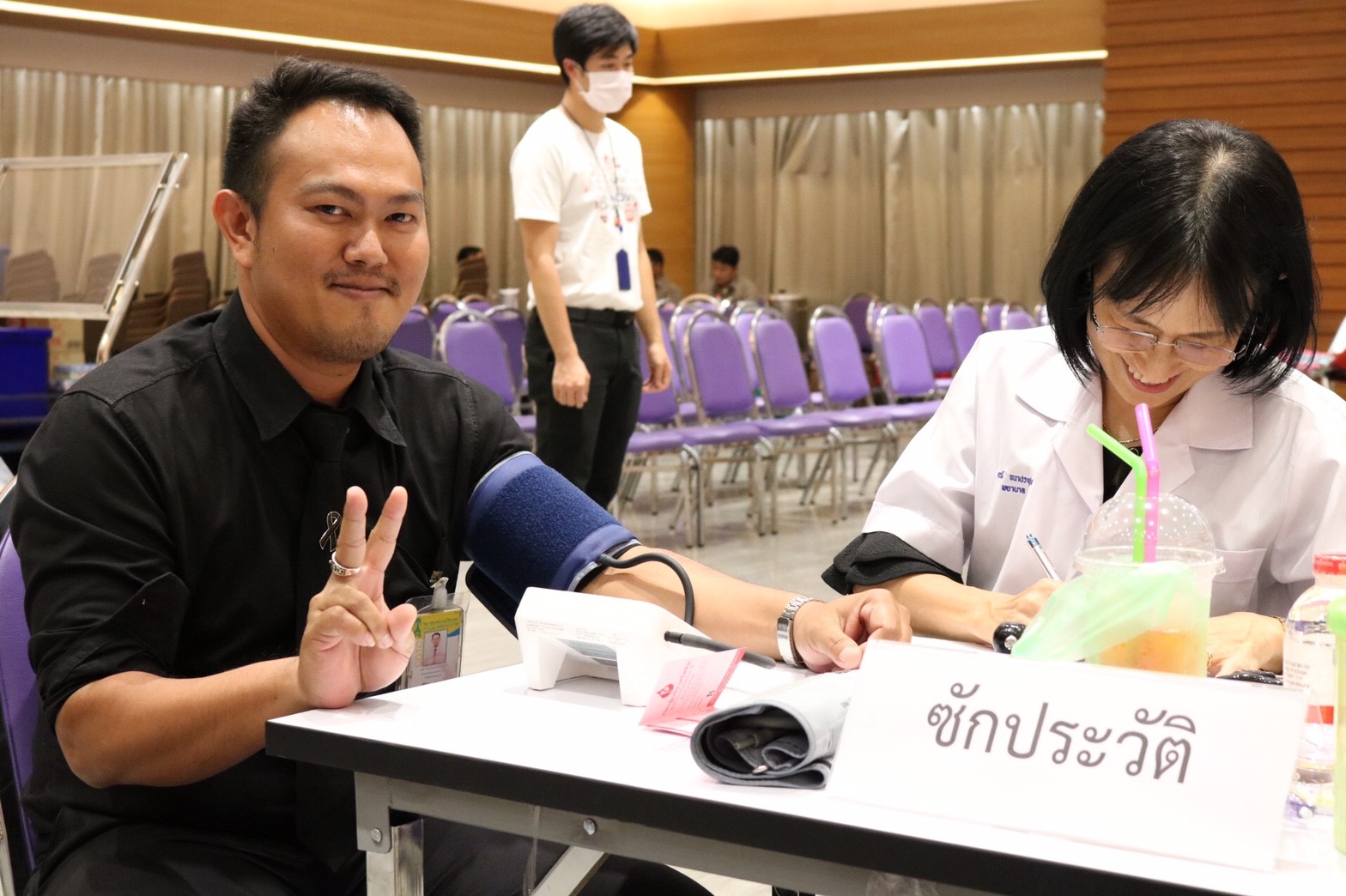 บริจาคโลหิต จิตรลดาร่วมใจ ครั้งที่ ๑๑ — 2 พฤษภาคม 2025 — สถาบันเทคโนโลยีจิตรลดา CDTI