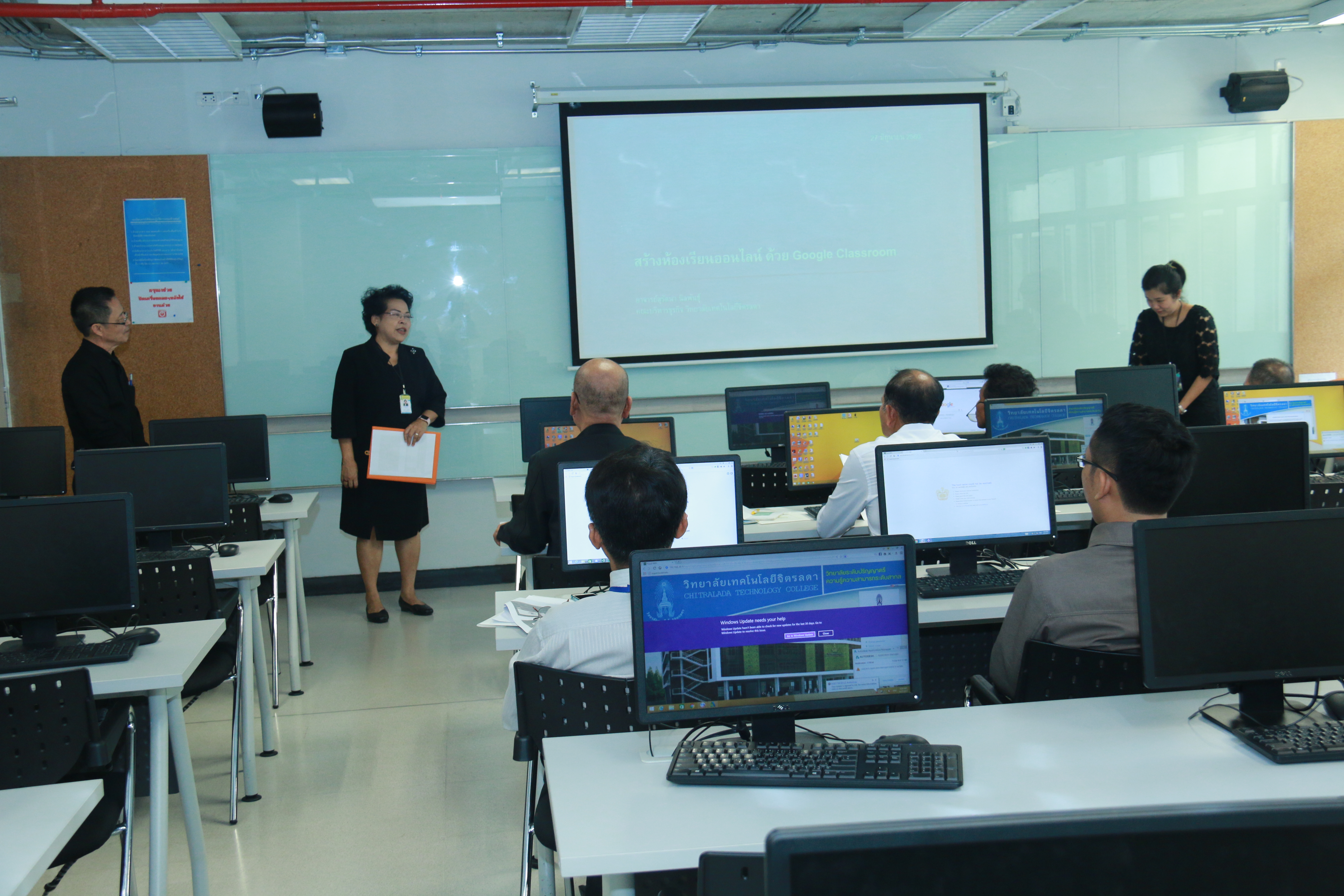 อบรมคอมพิวเตอร์เชิงปฏิบัติการ — 2 พฤษภาคม 2025 — สถาบันเทคโนโลยีจิตรลดา CDTI
