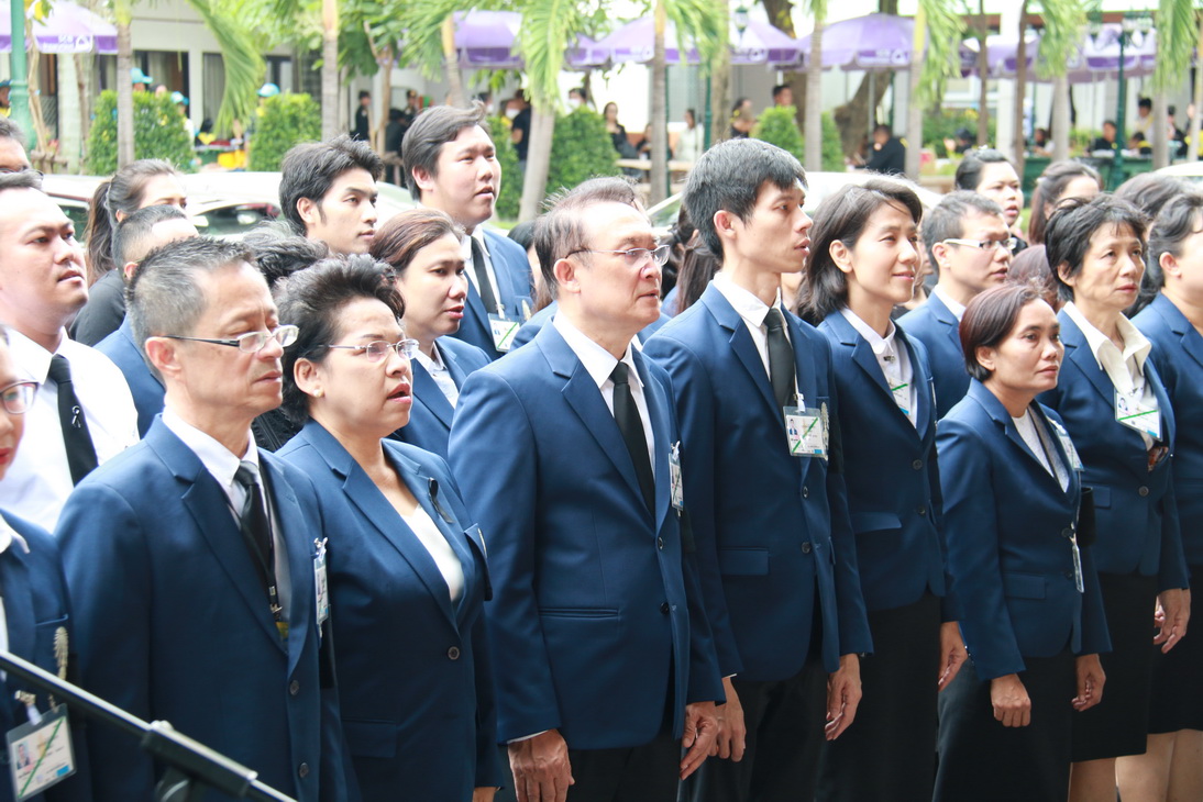ร่วมทำบุญตักบาตรเพื่อถวายเป็นพระราชกุศล และพิธีถวายพระพรชัยมงคล — 2 พฤษภาคม 2025 — สถาบันเทคโนโลยีจิตรลดา CDTI