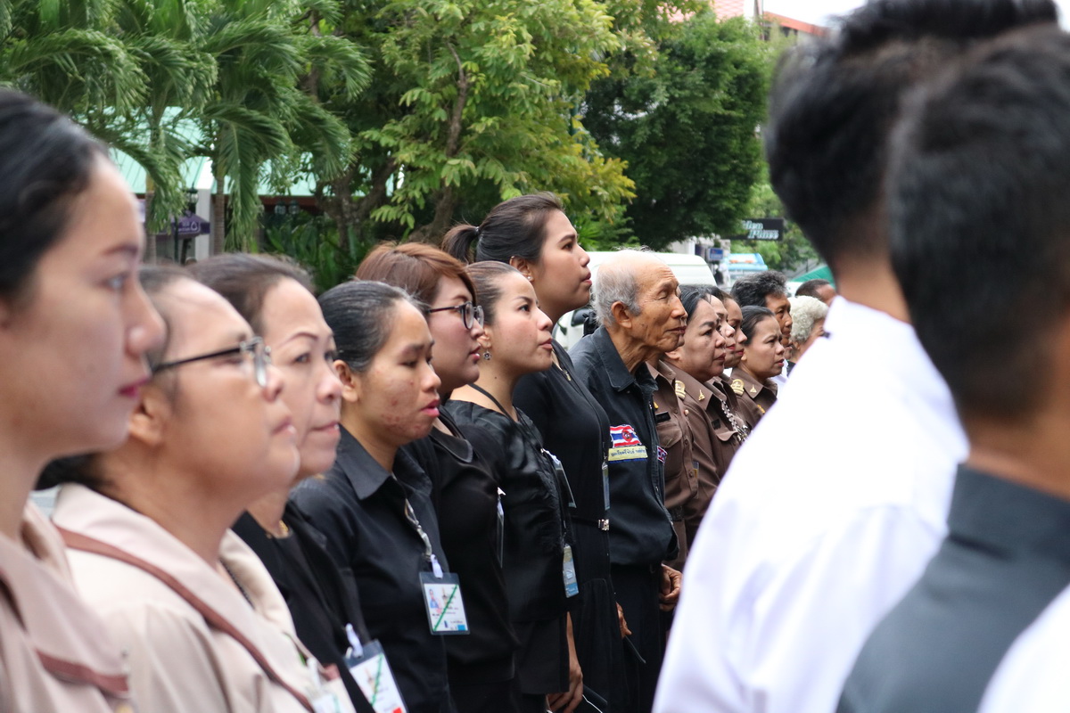 ร่วมทำบุญตักบาตรเพื่อถวายเป็นพระราชกุศล และพิธีถวายพระพรชัยมงคล — 2 พฤษภาคม 2025 — สถาบันเทคโนโลยีจิตรลดา CDTI