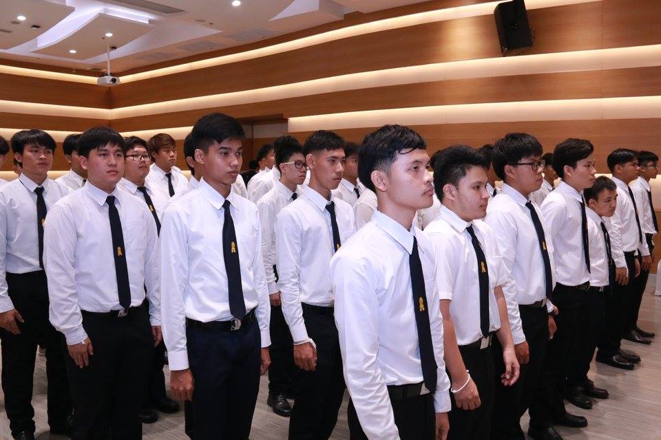 พิธีถวายสัตย์ปฏิญาณ — 2 พฤษภาคม 2025 — สถาบันเทคโนโลยีจิตรลดา CDTI
