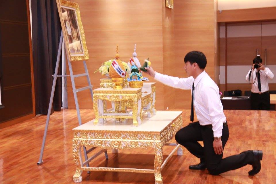 พิธีถวายสัตย์ปฏิญาณ — 2 พฤษภาคม 2025 — สถาบันเทคโนโลยีจิตรลดา CDTI