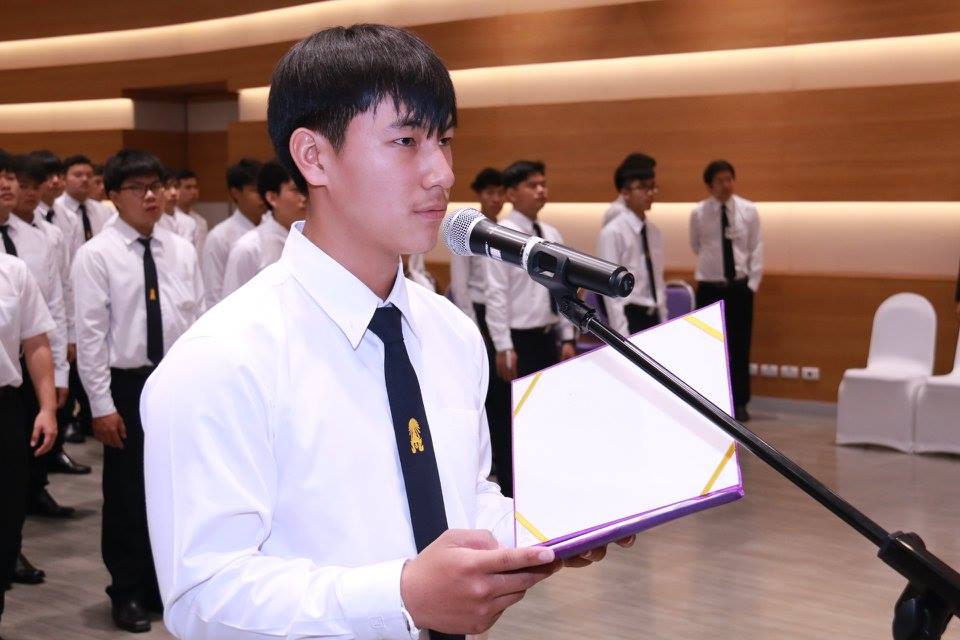 พิธีถวายสัตย์ปฏิญาณ — 2 พฤษภาคม 2025 — สถาบันเทคโนโลยีจิตรลดา CDTI