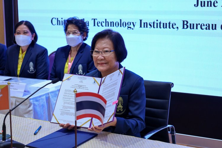 การลงนามความร่วมมือกับ De-suung Skilling Programme ราชอาณาจักรภูฏาน — 9 พฤษภาคม 2025 — สถาบันเทคโนโลยีจิตรลดา CDTI