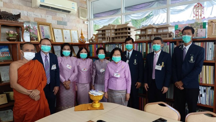 เฝ้ารับเสด็จพิธีทรงบำเพ็ญพระราชกุศลถวายผ้าพระกฐิน พุทธศักราช 2565 — 8 พฤษภาคม 2025 — สถาบันเทคโนโลยีจิตรลดา CDTI